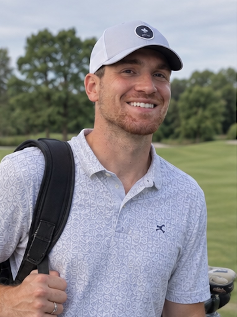 Joseph Schummer on the golf course